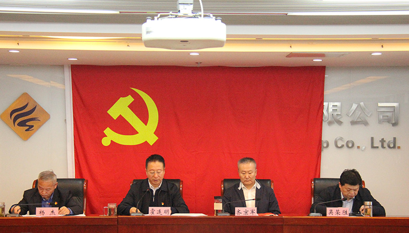 杏彩电子党委 召开“以案为鉴、以案促改”警示教育大会