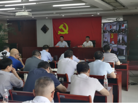 杏彩电子党委召开党的二十届三中全会精神宣讲暨“以案为鉴、以案促改” 警示教育大会